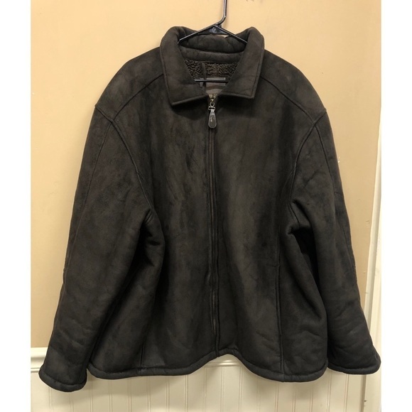 Vintage Lee Brown Jacket Lined Chore Barn Coat XXL - Picture 1 of 8